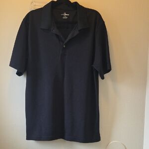 Croft & Barrow- Grand Slam Men's Black Polo Shirt